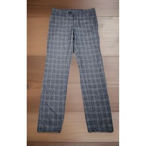 AG Adriano Goldschmied The Marshall Pants Mens Size 32R Slim Trouser Plaid-EUC